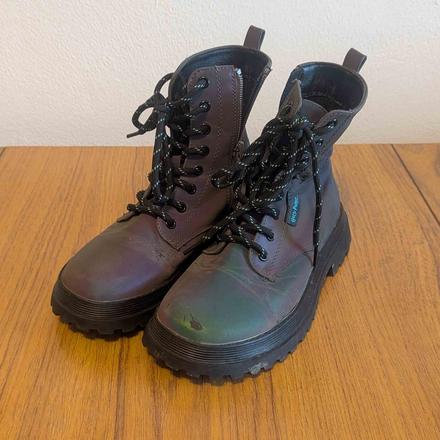 Dievčenské holografické čižmy reserved, reserved,35