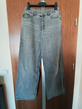 Dámske rifle denim, veľ.m rozmery pridané, stav ak, denim,m