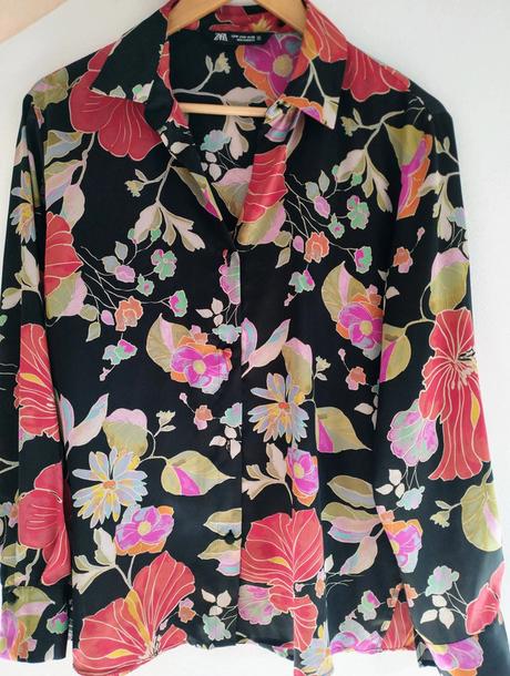 Kvetinová blúzka zara, zara,m