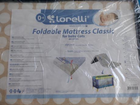 Penový madrac lorelli classic, šírka (cm): 60,dĺžka (cm): 120