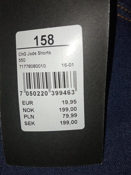 Dievčenské tmavomodré rifľové šortky cubus (158), cubus,158