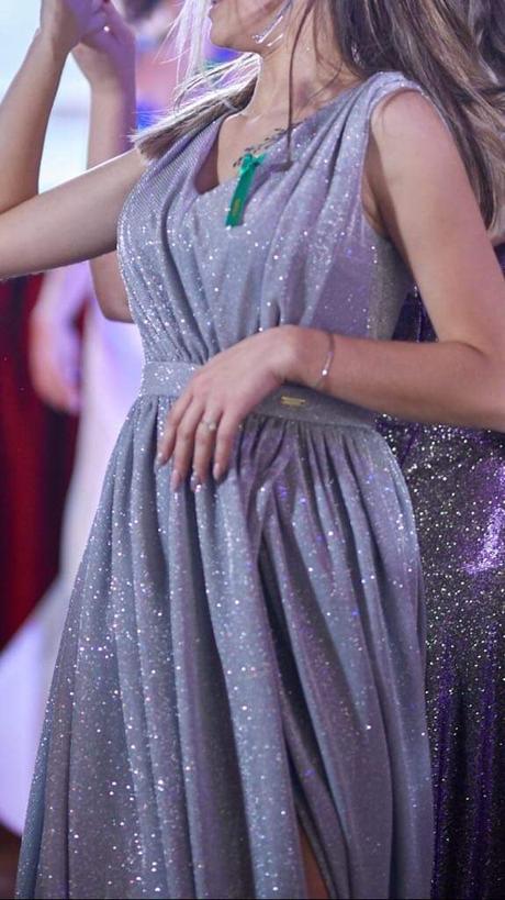 Spoločenské saty 1x oblecene, s