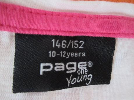 Biele triko s obrazkom macicky, vel. 146/152, 152