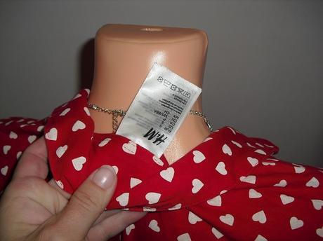Jemucky srdieckovy  zupancek pyzamkovy, h&m,s
