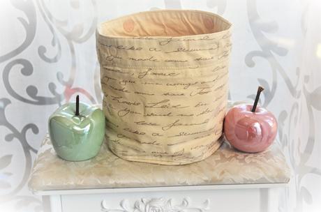 Maslový textilný košík, 