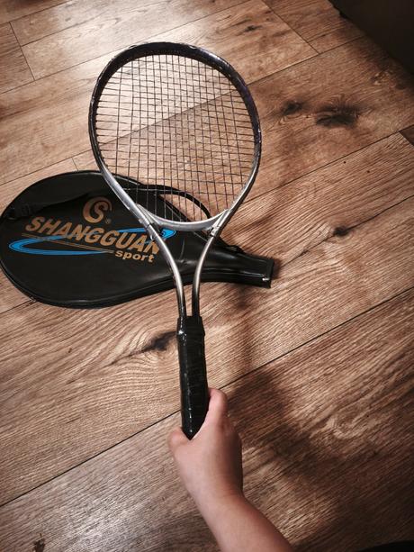 Badmintonová raketa shangguan sport + obal,