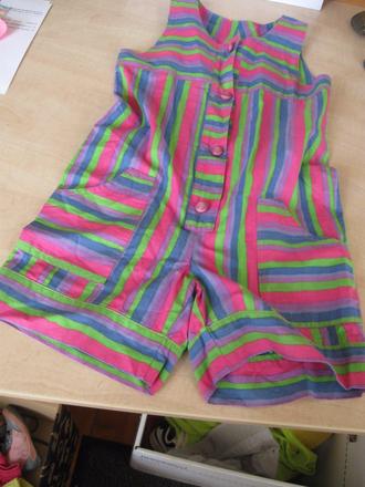 Kraťasový overal, 134/140, 134