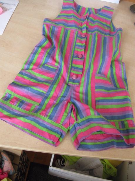 Kraťasový overal, 134/140, 134