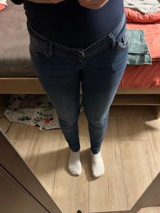 Úzky strih rifle mamalicious veľkosť m, m