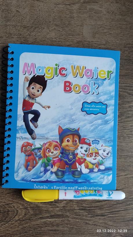 Paw patrol knižka na maľovanie, 