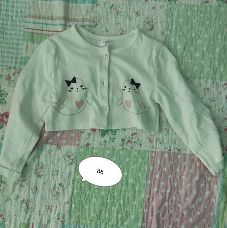 Mini balíček 86 pre dievčatko pyžamo bolerko body, 86–98