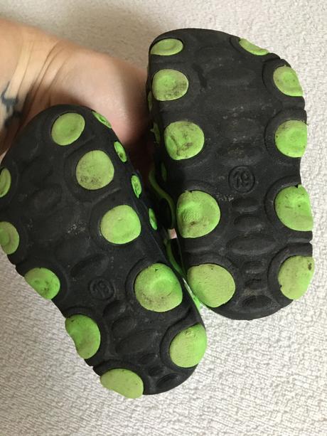 Gumové sandálky veľ 19, 19