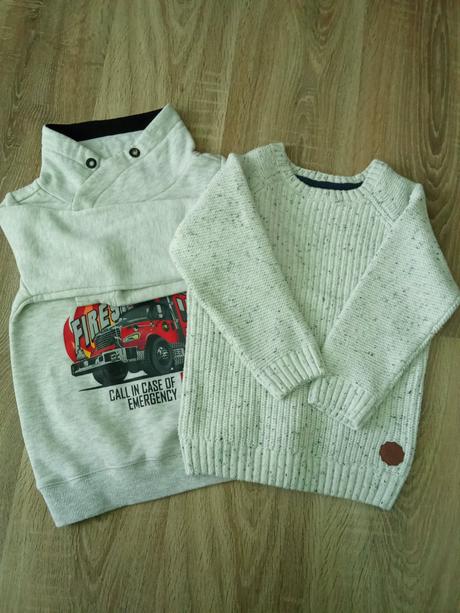 Mikinka+pulóvrik 110/116, f&f,110