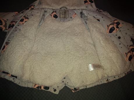 Kožušinková zimná bunda, next,92