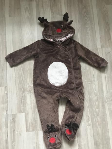 Plyšový overal, f&f,74