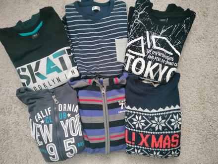 Balík mikín a svetrov 146/152, chapter young,146