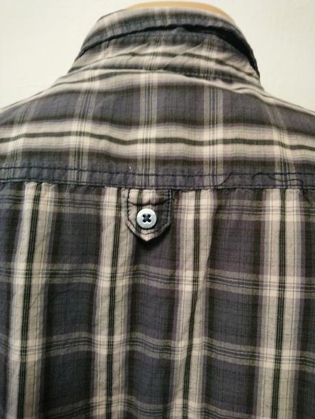 Pánska farebná károvaná košeľa, identic, xl