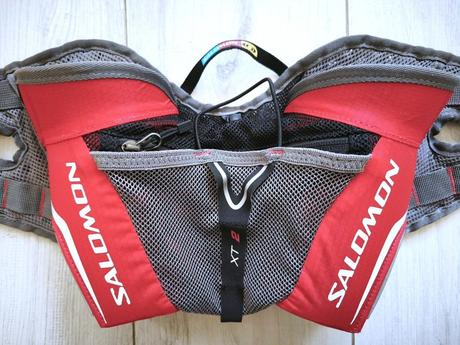 Bežecký pás/ľadvinka salomon xt twin belt,