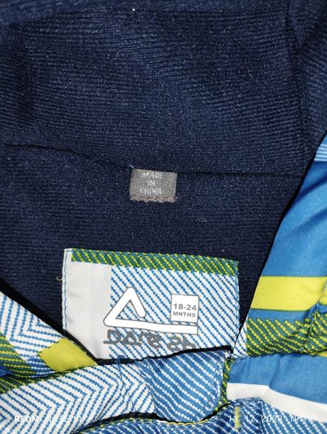 Zimný overal dare 18-24 m, 92