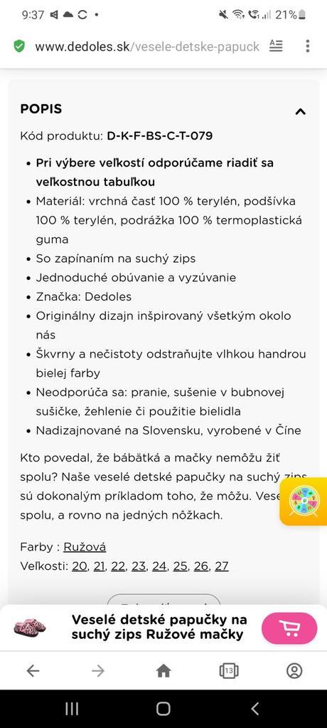 Nové papučky dedoles, 23