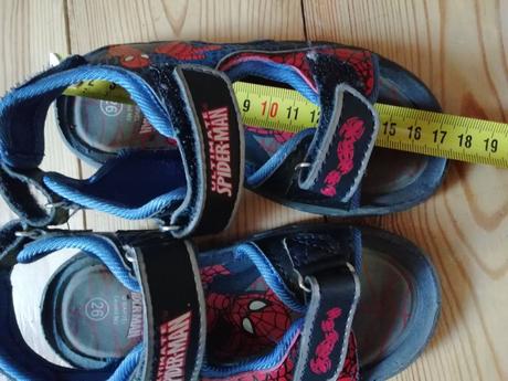 Sandále spider man, marvel,26