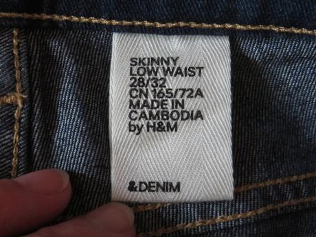 Dámske / dievčenské rifle hm skinny - 28/32, h&m,s