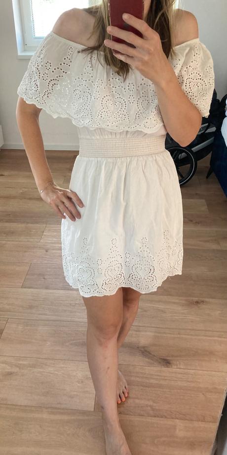 Damske letne saty s madeirou, s