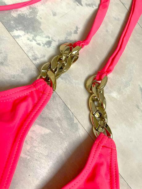 Luxusné neónkové  plavky s/m, s