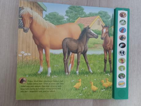 Zvuková kniha o zvieratkách na farme, 
