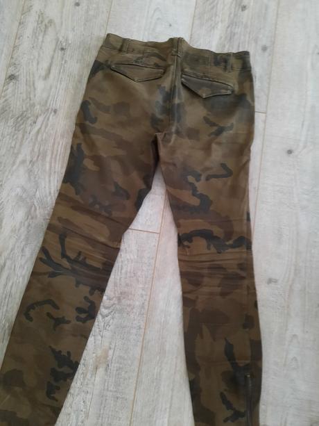 Maskáčové nohavice zara, zara,34