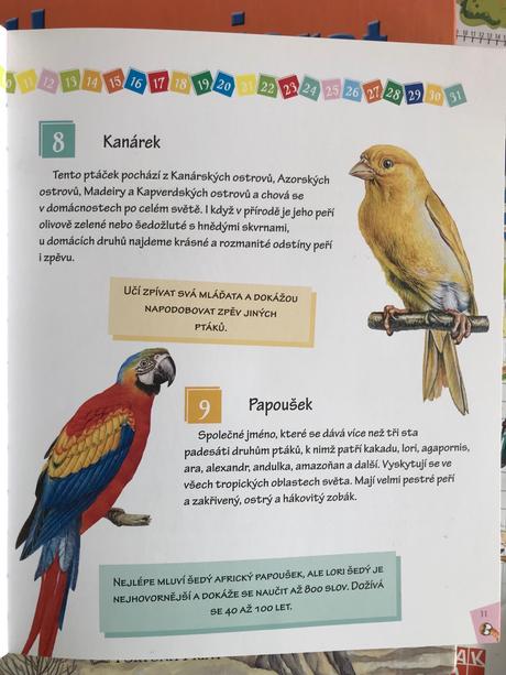 365 zaujímavosti o zvířatech, 