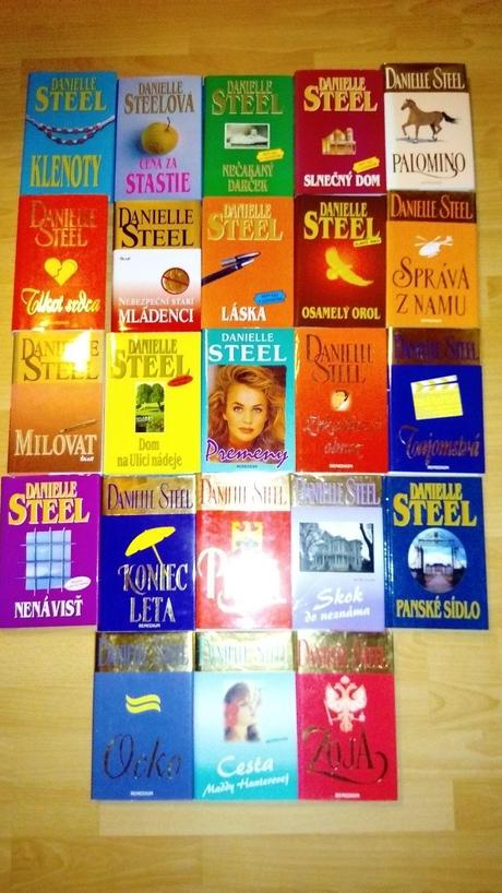 Danielle steel 12 kníh,