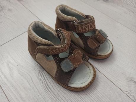 Kožené sandále veľ. 22, 22