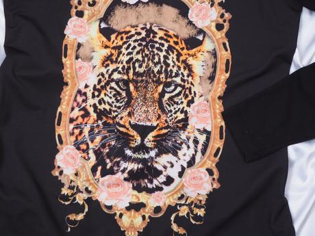 Kvalitný čierny top sara kern, 40