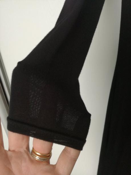 Maxi saty cierne bavlnene, s