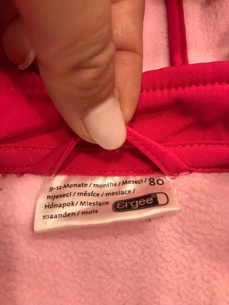 Bunda softshelova ergee 86/92, ergee,92