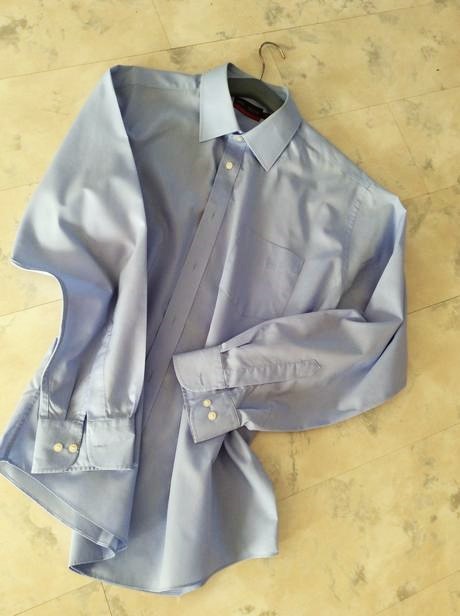 Kvalitná košeľa/easycare č.43, marks & spencer,43