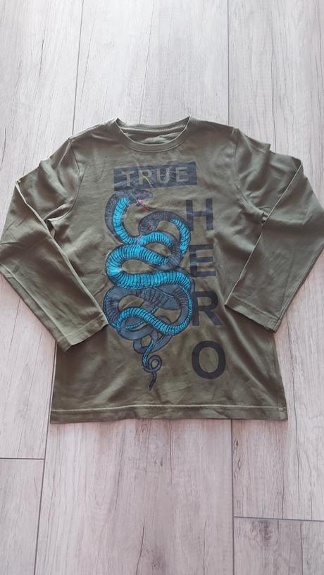 Tričko s dlhým rukávom, 128