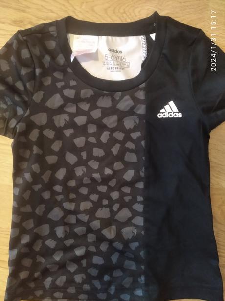 Dievčenské funkčné tričko adidas, adidas,116