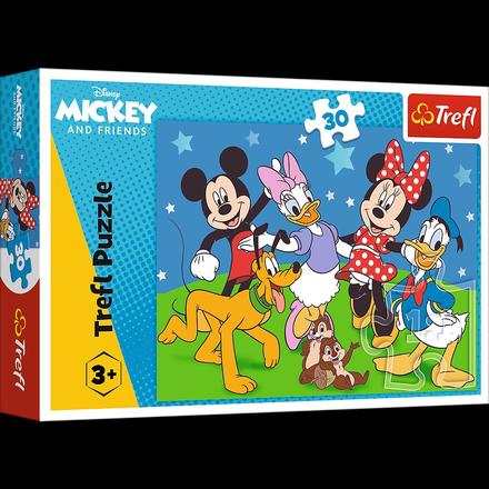 Puzzle trefl mickey a priatelia- 30 ks,