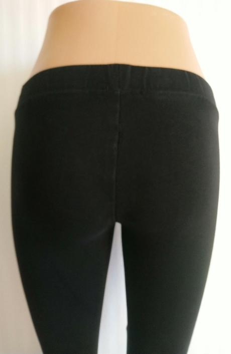 Dámske elastické čierne 3/4 legíny, tezenis, xs, tezenis,xs