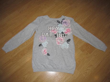 Šedá mikina v. 158/164, h&m,158