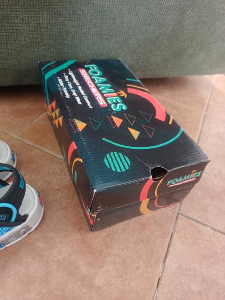 Detské sandale, skechers,35