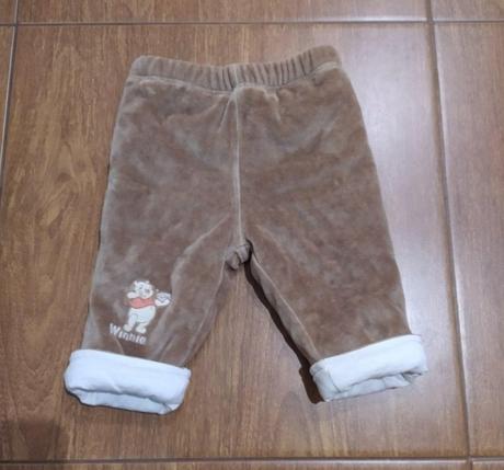 Disney zateplené nohavice, 68