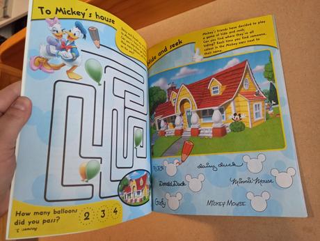Mickey's adventure activity book, 