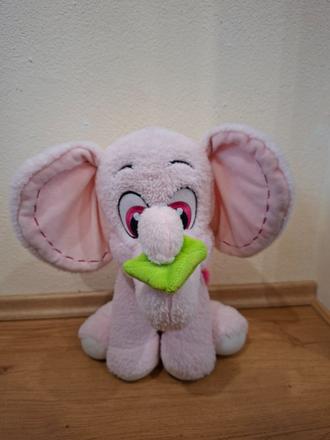 Plyšový slon (výška cca 30 cm), 