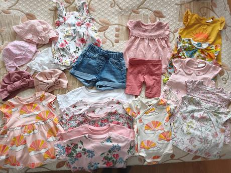 Balík letných vecí od narodenia, 