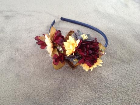 Čelenka "bordeaux", 