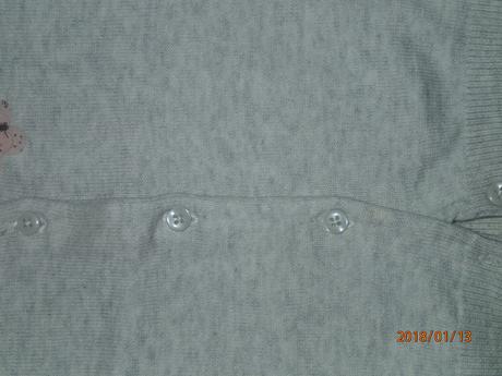 Šedý svetrík ff, f&f,80