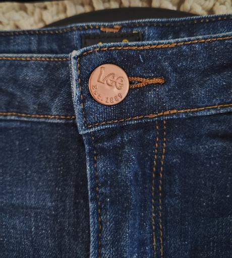 Riflová sukňa lee, lee,m